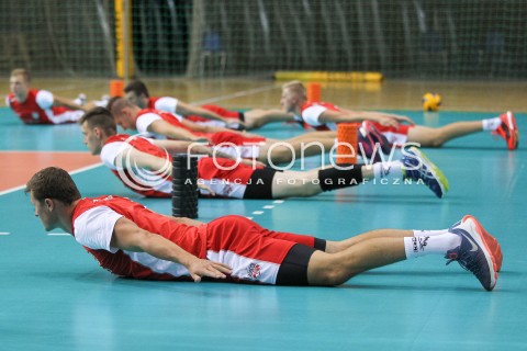  09.08.2016 RZESZOW<br />PIERWSZY W SEZONIE TRENING SIATKARZY ASSECO RESOVII RZESZOW<br />N/Z LUKAS TICHACEK <br /> 