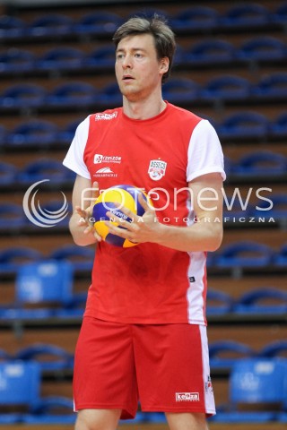  09.08.2016 RZESZOW<br />PIERWSZY W SEZONIE TRENING SIATKARZY ASSECO RESOVII RZESZOW<br />N/Z JOCHEN SCHOPS<br /> 