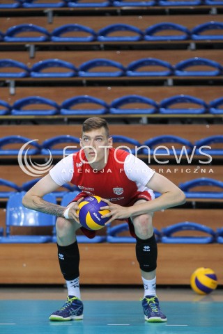  09.08.2016 RZESZOW<br />PIERWSZY W SEZONIE TRENING SIATKARZY ASSECO RESOVII RZESZOW<br />N/Z BARTLOMIEJ LEMANSKI <br /> 