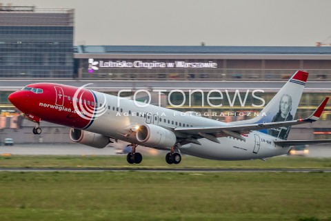  28.07.2016 WARSZAWA OKECIE<br />
LOTNISKO IM. FRYDERYKA CHOPINA<br />
N/Z SAMOLOT NORWESKIEJ LINII LOTNICZEJ NORWEGIAN<br />
 