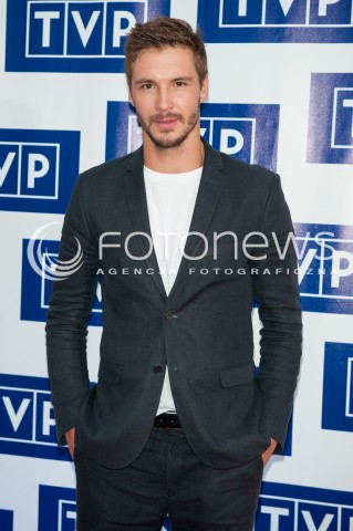  23.08.2016 WARSZAWA TVP<br />RAMOWKA JESIEN 2016<br />N/Z MIKOLAJ ROZNERSKI<br /> 