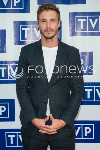  23.08.2016 WARSZAWA TVP<br />RAMOWKA JESIEN 2016<br />N/Z MIKOLAJ ROZNERSKI<br /> 