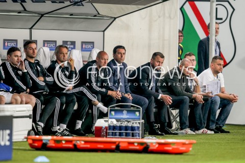  14.09.2016 WARSZAWA PILKA NOZNA <br />FOOTBALL LIGA MISTRZOW UEFA STADION LEGII<br />MECZ LEGIA WARSZAWA - BORUSSIA DORTMUND<br />N/Z BESNIK HASI - TRENER LEGII ( HEAD COACH )<br /> 