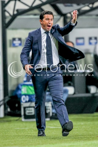  14.09.2016 WARSZAWA PILKA NOZNA <br />FOOTBALL LIGA MISTRZOW UEFA STADION LEGII<br />MECZ LEGIA WARSZAWA - BORUSSIA DORTMUND<br />N/Z BESNIK HASI - TRENER LEGII ( HEAD COACH )<br /> 