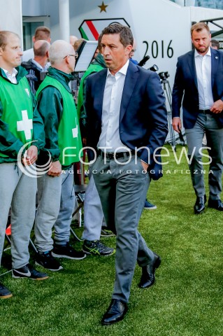  18.09.2016 WARSZAWA PILKA NOZNA <br />FOOTBALL EKSTRAKLASA STADION LEGII<br />MECZ LEGIA WARSZAWA - ZAGLEBIE LUBIN<br />N/Z BESNIK HASI - TRENER LEGII ( HEAD COACH )<br /> 