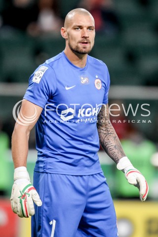  18.09.2016 WARSZAWA PILKA NOZNA <br />FOOTBALL EKSTRAKLASA STADION LEGII<br />MECZ LEGIA WARSZAWA - ZAGLEBIE LUBIN<br />N/Z MARTIN POLACEK<br /> 