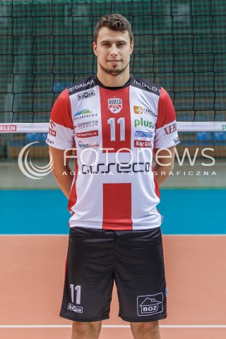  20.09.2016 RZESZOW <br />SESJA ZDJECIOWA SIATKARZY ASSECO RESOVIA<br />SEZON 2016/2017<br />N/Z FABIAN DRZYZGA <br /> 