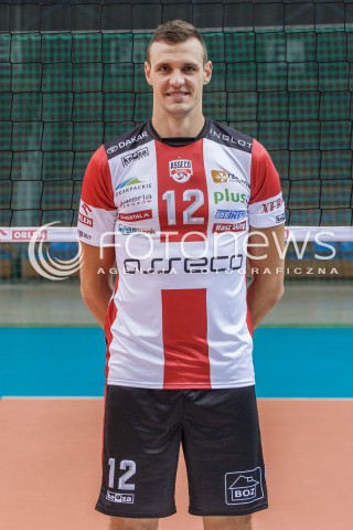  20.09.2016 RZESZOW <br />SESJA ZDJECIOWA SIATKARZY ASSECO RESOVIA<br />SEZON 2016/2017<br />N/Z GAVIN SCHMITT <br /> 