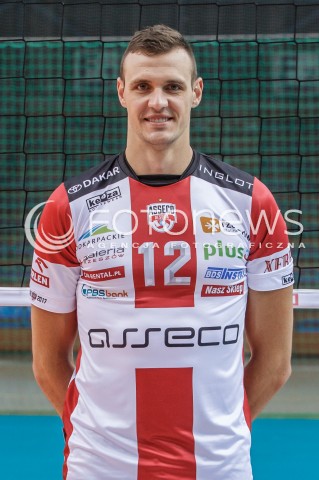  20.09.2016 RZESZOW <br />SESJA ZDJECIOWA SIATKARZY ASSECO RESOVIA<br />SEZON 2016/2017<br />N/Z GAVIN SCHMITT <br /> 