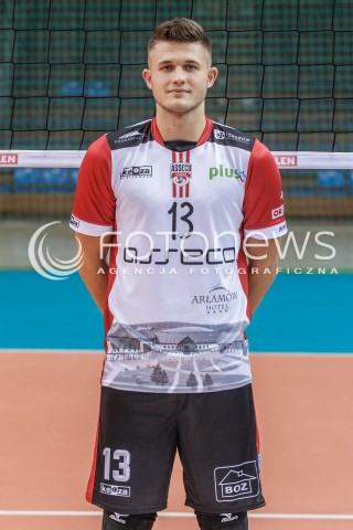  20.09.2016 RZESZOW <br />SESJA ZDJECIOWA SIATKARZY ASSECO RESOVIA<br />SEZON 2016/2017<br />N/Z MATEUSZ MASLOWSKI <br /> 