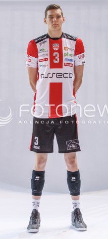  20.09.2016 RZESZOW <br />SESJA ZDJECIOWA SIATKARZY ASSECO RESOVIA<br />SEZON 2016/2017<br />N/Z BARTLOMIEJ LEMANSKI <br /> 