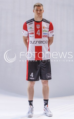  20.09.2016 RZESZOW <br />SESJA ZDJECIOWA SIATKARZY ASSECO RESOVIA<br />SEZON 2016/2017<br />N/Z JOHN GORDON PERRIN <br /> 