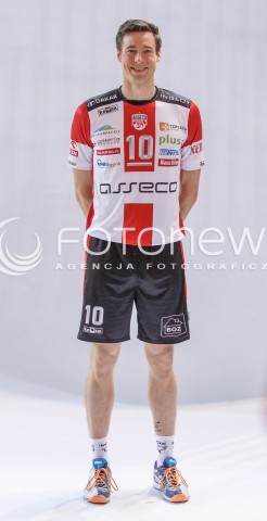  20.09.2016 RZESZOW <br />SESJA ZDJECIOWA SIATKARZY ASSECO RESOVIA<br />SEZON 2016/2017<br />N/Z JOCHEN SCHOPS <br /> 