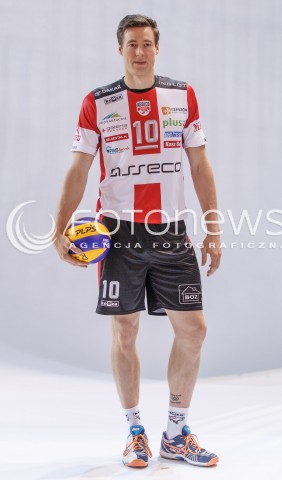  20.09.2016 RZESZOW <br />SESJA ZDJECIOWA SIATKARZY ASSECO RESOVIA<br />SEZON 2016/2017<br />N/Z JOCHEN SCHOPS <br /> 