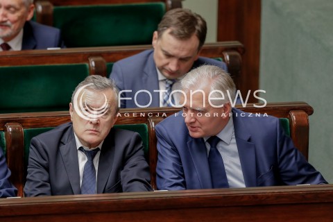  22.09.2016 WARSZAWA SEJM<br />POSIEDZENIE SEJMU RP<br />N/Z PIOTR GLINSKI JAROSLAW GOWIN <br /> 