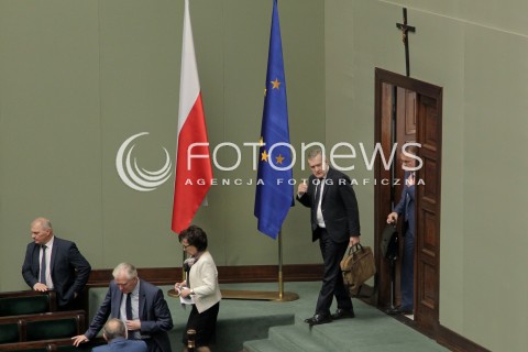  22.09.2016 WARSZAWA SEJM<br />POSIEDZENIE SEJMU RP<br />N/Z PIOTR GLINSKI <br /> 