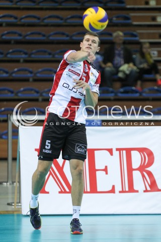  23.09.2016 RZESZOW <br />SIATKOWKA SEZON 2016/2017 MEN VOLLEYBALL <br />MECZ TOWARZYSKI<br />MECZ ASSECO RESOVIA RZESZOW - JASTRZEBSKI WEGIEL <br />N/Z LUKAS TICHACEK SYLWETKA <br /> 