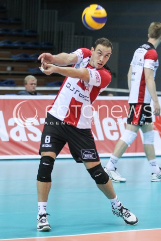  23.09.2016 RZESZOW <br />SIATKOWKA SEZON 2016/2017 MEN VOLLEYBALL <br />MECZ TOWARZYSKI<br />MECZ ASSECO RESOVIA RZESZOW - JASTRZEBSKI WEGIEL <br />N/Z MARKO IVOVIC SYLWETKA <br /> 