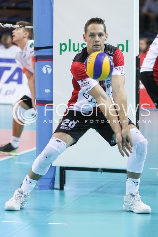  23.09.2016 RZESZOW <br />SIATKOWKA SEZON 2016/2017 MEN VOLLEYBALL <br />MECZ TOWARZYSKI<br />MECZ ASSECO RESOVIA RZESZOW - JASTRZEBSKI WEGIEL <br />N/Z FREDERIC WINTERS SYLWETKA <br /> 