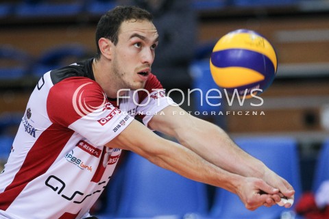  23.09.2016 RZESZOW <br />SIATKOWKA SEZON 2016/2017 MEN VOLLEYBALL <br />MECZ TOWARZYSKI<br />MECZ ASSECO RESOVIA RZESZOW - JASTRZEBSKI WEGIEL <br />N/Z MARKO IVOVIC SYLWETKA <br /> 