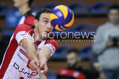  23.09.2016 RZESZOW <br />SIATKOWKA SEZON 2016/2017 MEN VOLLEYBALL <br />MECZ TOWARZYSKI<br />MECZ ASSECO RESOVIA RZESZOW - JASTRZEBSKI WEGIEL <br />N/Z MARKO IVOVIC SYLWETKA <br /> 