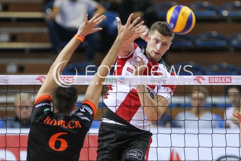  23.09.2016 RZESZOW <br />SIATKOWKA SEZON 2016/2017 MEN VOLLEYBALL <br />MECZ TOWARZYSKI<br />MECZ ASSECO RESOVIA RZESZOW - JASTRZEBSKI WEGIEL <br />N/Z PIOTR NOWAKOWSKI <br /> 