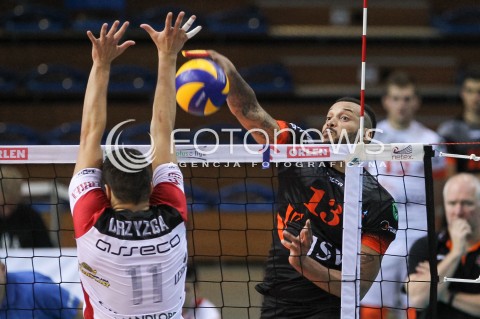  23.09.2016 RZESZOW <br />SIATKOWKA SEZON 2016/2017 MEN VOLLEYBALL <br />MECZ TOWARZYSKI<br />MECZ ASSECO RESOVIA RZESZOW - JASTRZEBSKI WEGIEL <br />N/Z HIDALGO SALVADOR OLIVA <br /> 