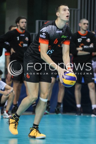  23.09.2016 RZESZOW <br />SIATKOWKA SEZON 2016/2017 MEN VOLLEYBALL <br />MECZ TOWARZYSKI<br />MECZ ASSECO RESOVIA RZESZOW - JASTRZEBSKI WEGIEL <br />N/Z DAMIAN BORUCH SYLWETKA <br /> 