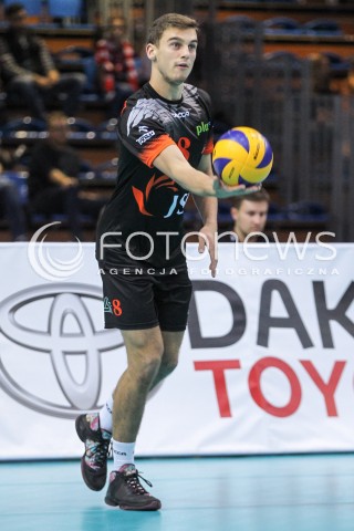  23.09.2016 RZESZOW <br />SIATKOWKA SEZON 2016/2017 MEN VOLLEYBALL <br />MECZ TOWARZYSKI<br />MECZ ASSECO RESOVIA RZESZOW - JASTRZEBSKI WEGIEL <br />N/Z MARCIN ERNASTOWICZ SYLWETKA <br /> 