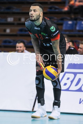  23.09.2016 RZESZOW <br />SIATKOWKA SEZON 2016/2017 MEN VOLLEYBALL <br />MECZ TOWARZYSKI<br />MECZ ASSECO RESOVIA RZESZOW - JASTRZEBSKI WEGIEL <br />N/Z HIDALGO SALVADOR OLIVA SYLWETKA <br /> 