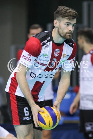  23.09.2016 RZESZOW <br />SIATKOWKA SEZON 2016/2017 MEN VOLLEYBALL <br />MECZ TOWARZYSKI<br />MECZ ASSECO RESOVIA RZESZOW - JASTRZEBSKI WEGIEL <br />N/Z DAWID DRYJA SYLWETKA <br /> 