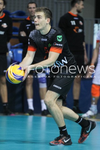  23.09.2016 RZESZOW <br />SIATKOWKA SEZON 2016/2017 MEN VOLLEYBALL <br />MECZ TOWARZYSKI<br />MECZ ASSECO RESOVIA RZESZOW - JASTRZEBSKI WEGIEL <br />N/Z RADOSLAW GIL SYLWETKA <br /> 