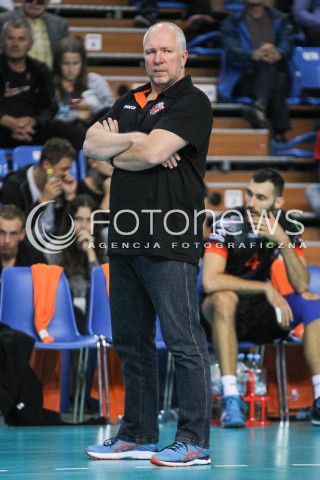  23.09.2016 RZESZOW <br />SIATKOWKA SEZON 2016/2017 MEN VOLLEYBALL <br />MECZ TOWARZYSKI<br />MECZ ASSECO RESOVIA RZESZOW - JASTRZEBSKI WEGIEL <br />N/Z MARK LEBEDEW - I TRENER ( HEAD COACH ) SYLWETKA <br /> 