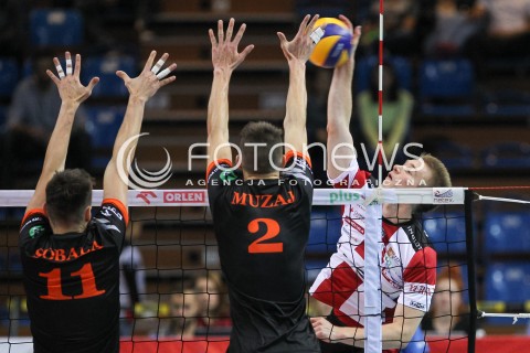  23.09.2016 RZESZOW <br />SIATKOWKA SEZON 2016/2017 MEN VOLLEYBALL <br />MECZ TOWARZYSKI<br />MECZ ASSECO RESOVIA RZESZOW - JASTRZEBSKI WEGIEL <br />N/Z DOMINIK DEPOWSKI <br /> 