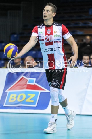  23.09.2016 RZESZOW <br />SIATKOWKA SEZON 2016/2017 MEN VOLLEYBALL <br />MECZ TOWARZYSKI<br />MECZ ASSECO RESOVIA RZESZOW - JASTRZEBSKI WEGIEL <br />N/Z FREDERIC WINTERS SYLWETKA <br /> 