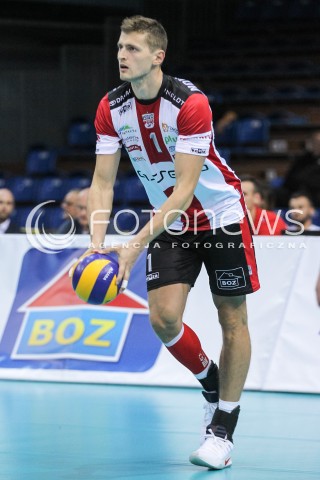  23.09.2016 RZESZOW <br />SIATKOWKA SEZON 2016/2017 MEN VOLLEYBALL <br />MECZ TOWARZYSKI<br />MECZ ASSECO RESOVIA RZESZOW - JASTRZEBSKI WEGIEL <br />N/Z PIOTR NOWAKOWSKI SYLWETKA <br /> 