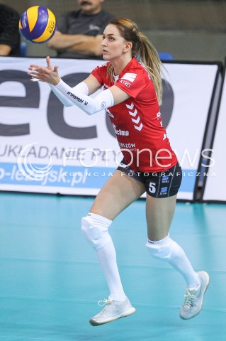  01.10.2016 RZESZOW <br />SIATKOWKA SEZON 2016/2017 WOMEN VOLLEYBALL <br />IV TURNIEJ O PUCHAR FIRMY DEVELOPRES<br />MECZ DEVELOPRES RZESZOW - MUSZYNIANKA ENEA MUSZYNA<br />N/Z MAGDALENA HAWRYLA SYLWETKA <br /> 