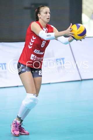  01.10.2016 RZESZOW <br />SIATKOWKA SEZON 2016/2017 WOMEN VOLLEYBALL <br />IV TURNIEJ O PUCHAR FIRMY DEVELOPRES<br />MECZ DEVELOPRES RZESZOW - MUSZYNIANKA ENEA MUSZYNA<br />N/Z ANNA KACZMAR SYLWETKA <br /> 