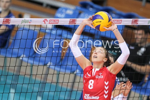  01.10.2016 RZESZOW <br />SIATKOWKA SEZON 2016/2017 WOMEN VOLLEYBALL <br />IV TURNIEJ O PUCHAR FIRMY DEVELOPRES<br />MECZ DEVELOPRES RZESZOW - MUSZYNIANKA ENEA MUSZYNA<br />N/Z ANNA KACZMAR SYLWETKA <br /> 