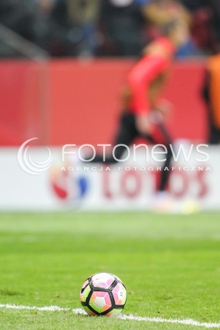  08.10.2016 WARSZAWA PILKA NOZNA <br />FOOTBALL POLISH ELIMINACJE MS 2018<br />MECZ POLSKA - DANIA NA STADIONIE NARODOWYM<br />N/Z PILKA ZDJECIE ILUSTRACYJNE ILUSTRANT<br /> 