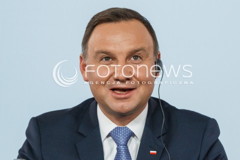  15.10.2016 RZESZOW <br />SPOTKANIE PREZYDENTOW PANSTW GRUPY WYSZEHRADZKIEJ W RZESZOWIE<br />N/Z ANDRZEJ DUDA ( PREZYDENT RP POLSKI ) <br /> 