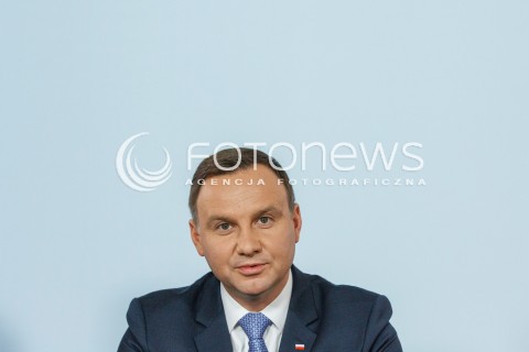  15.10.2016 RZESZOW <br />SPOTKANIE PREZYDENTOW PANSTW GRUPY WYSZEHRADZKIEJ W RZESZOWIE<br />N/Z ANDRZEJ DUDA ( PREZYDENT RP POLSKI ) <br /> 
