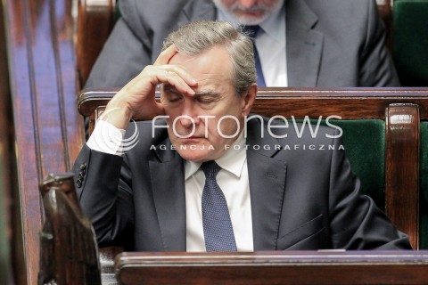  20.10.2016 WARSZAWA SEJM<br />POSIEDZENIE SEJMU RP<br />N/Z PIOTR GLINSKI<br /> 