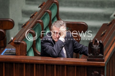  20.10.2016 WARSZAWA SEJM<br />POSIEDZENIE SEJMU RP<br />N/Z PIOTR GLINSKI <br /> 