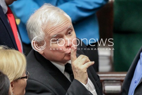 Posiedzenie Sejmu w Warszawie