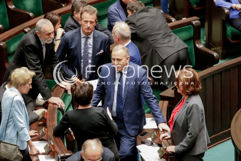  20.10.2016 WARSZAWA SEJM<br />POSIEDZENIE SEJMU RP<br />N/Z EWA KOPACZ GRZEGORZ SCHETYNA <br /> 