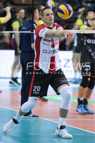  21.10.2016 RZESZOW<br />SIATKOWKA PLUSLIGA 2016/2017 MEN VOLLEYBALL POLAND POLISH PLUS LIGA LEAGUE SEASON 2016/2017<br />MECZ ASSECO RESOVIA RZESZOW - LOTOS TREFL GDANSK <br />N/Z FREDERIC WINTERS SYLWETKA <br /> 