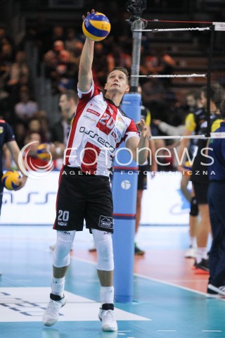  21.10.2016 RZESZOW<br />SIATKOWKA PLUSLIGA 2016/2017 MEN VOLLEYBALL POLAND POLISH PLUS LIGA LEAGUE SEASON 2016/2017<br />MECZ ASSECO RESOVIA RZESZOW - LOTOS TREFL GDANSK <br />N/Z FREDERIC WINTERS SYLWETKA <br /> 