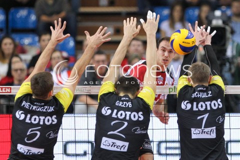  21.10.2016 RZESZOW<br />SIATKOWKA PLUSLIGA 2016/2017 MEN VOLLEYBALL POLAND POLISH PLUS LIGA LEAGUE SEASON 2016/2017<br />MECZ ASSECO RESOVIA RZESZOW - LOTOS TREFL GDANSK <br />N/Z MARKO IVOVIC <br /> 