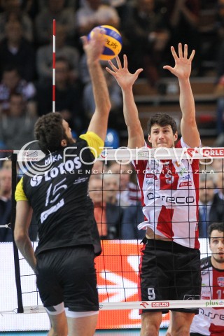  21.10.2016 RZESZOW<br />SIATKOWKA PLUSLIGA 2016/2017 MEN VOLLEYBALL POLAND POLISH PLUS LIGA LEAGUE SEASON 2016/2017<br />MECZ ASSECO RESOVIA RZESZOW - LOTOS TREFL GDANSK <br />N/Z THIBAULT ROSSARD <br /> 